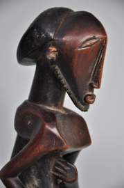 Splendidly styled statue, BASIKASINGO tribe, D.R. Congo, approx. 1980