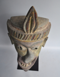 Very large festival "sickness" mask, Nepal, ca 1970
