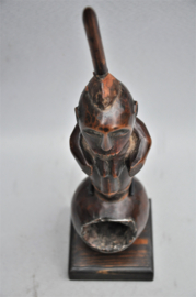 Decorative pipe, SONGYE style, DR Congo, ca 1970