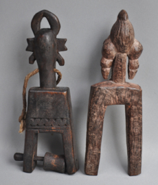Weaving pulley of the Baule and Senoufo, Ivory Coast, 2nd half of the 20th century
