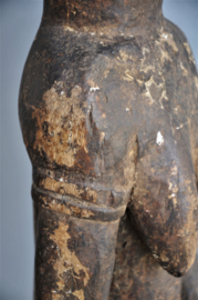 GREAT! Huge, tribally used MOSSI statue, Burkina Faso, approx. 1970