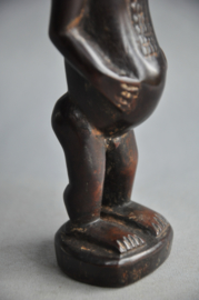 Vruchtbaarheidsbeeldje van de BAULE, Ivoorkust, 2e helft 20e eeuw