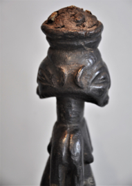 Ancient tribal Hemba, Kabeje Janus statue, DR Congo, 1920-40