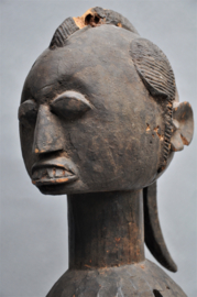 Extremely rare tribal FULANI head mask, YORUBA, Nigeria, 1900-1910