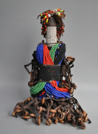 Larger fertility statue, Kirdi, Cameroon, ca 1970