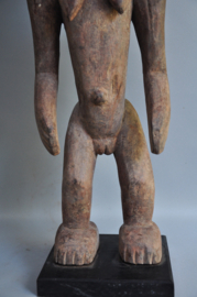Large heavy female statue of the Montol/Afo from Nigeria, ca 1970