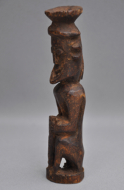 Dayak fetish voorouderbeeldje, Borneo, 1960-70