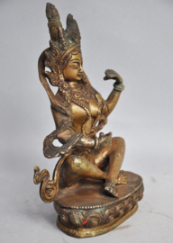 Refined medium-sized bronze TARA, Nepal, late 20th century