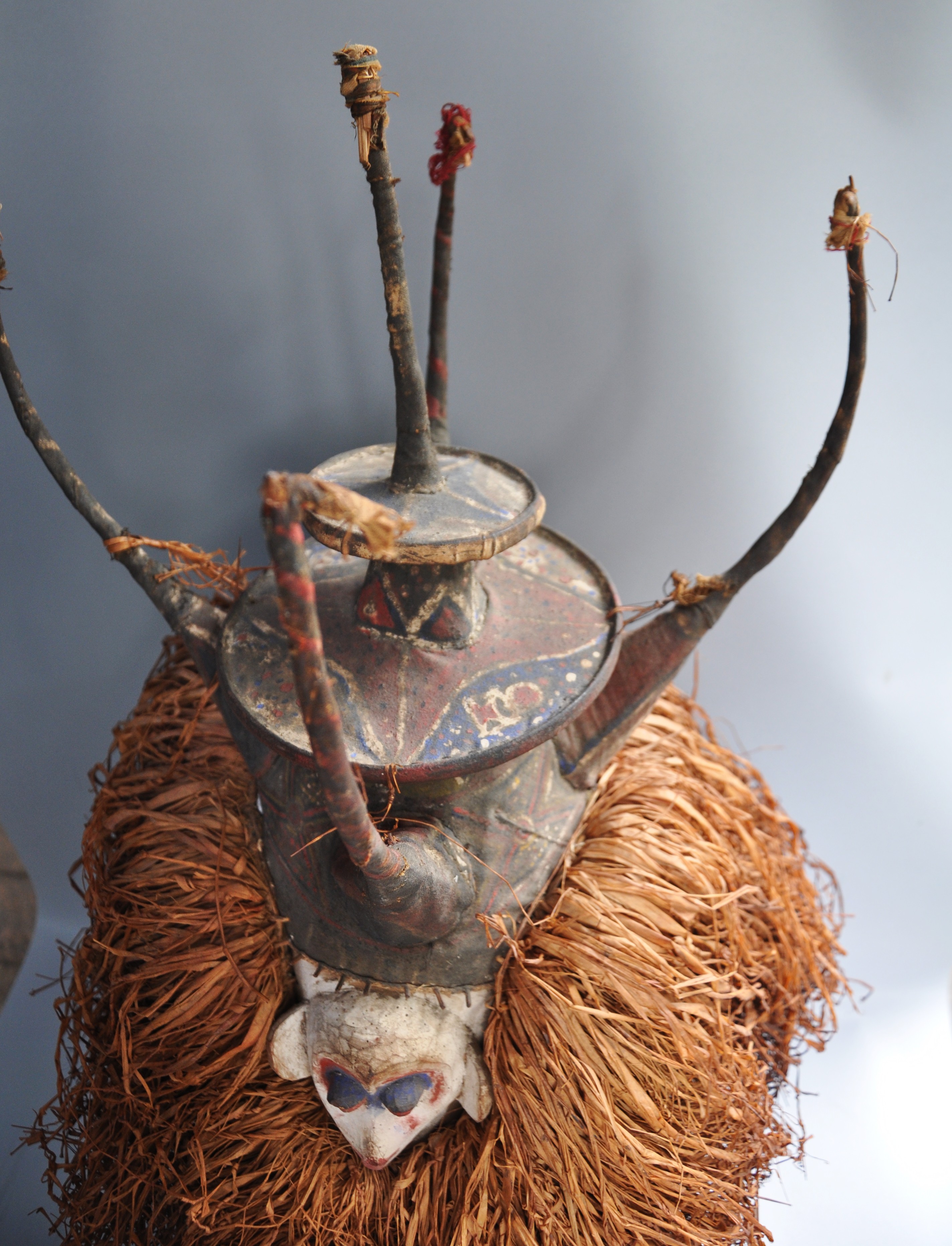 Tribaal gebruikt initiatie masker, YAKA, DR Congo, 1940-50