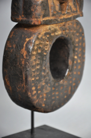 Old churning rod conductor, ghurra, Nepal, mid 20th century, (code 32)