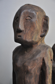 HUGE couple statue, IFUGAO, Luzon, Philippines, 2nd half 20th century
