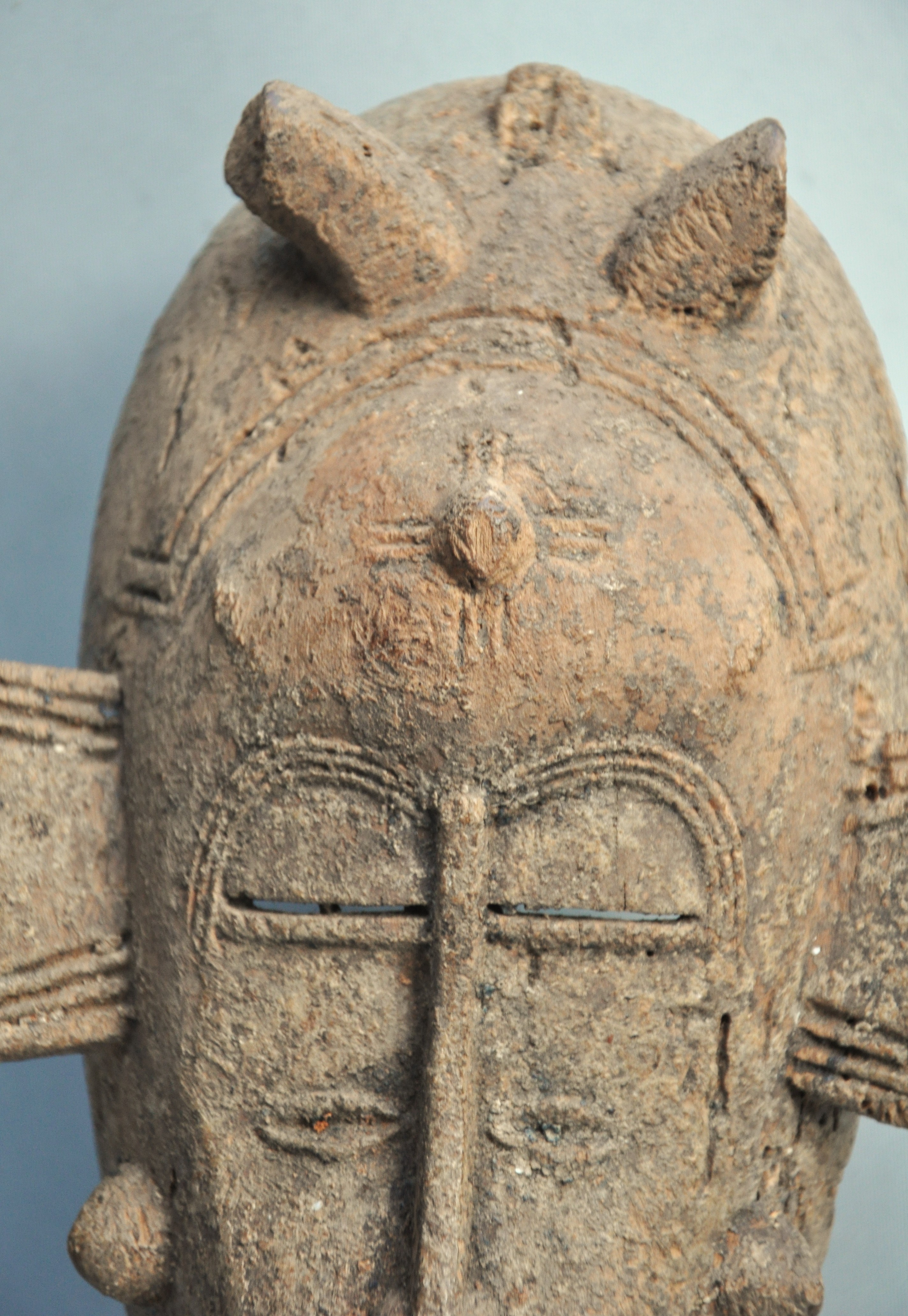 Verfijnd Kpelie masker van de Senoufo uit de Ivoorkust, 1960-70