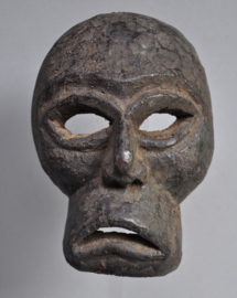 Small jhakri/shaman mask, Magar district, Nepal, 1960-1970