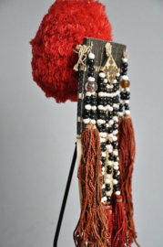 Oud haar ornament, YAO volk, Laos/China, 1e helft 20e eeuw