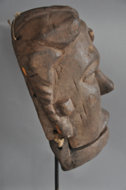 Older cap cap "talking" mask of the IBO, Nigeria, ca 1970