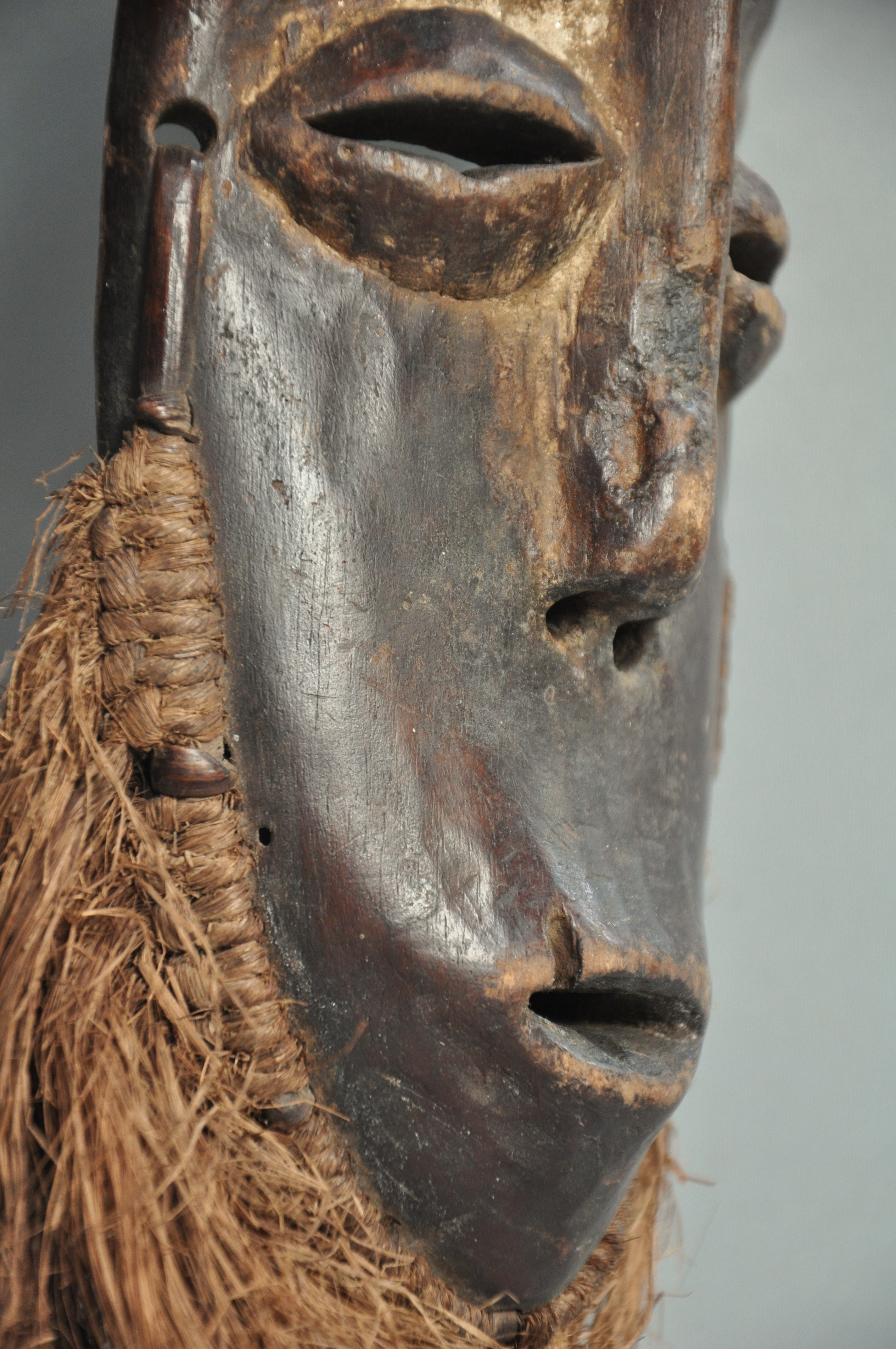 Old LEGA LUKKAKONGO mask, DR Congo, ca 1930