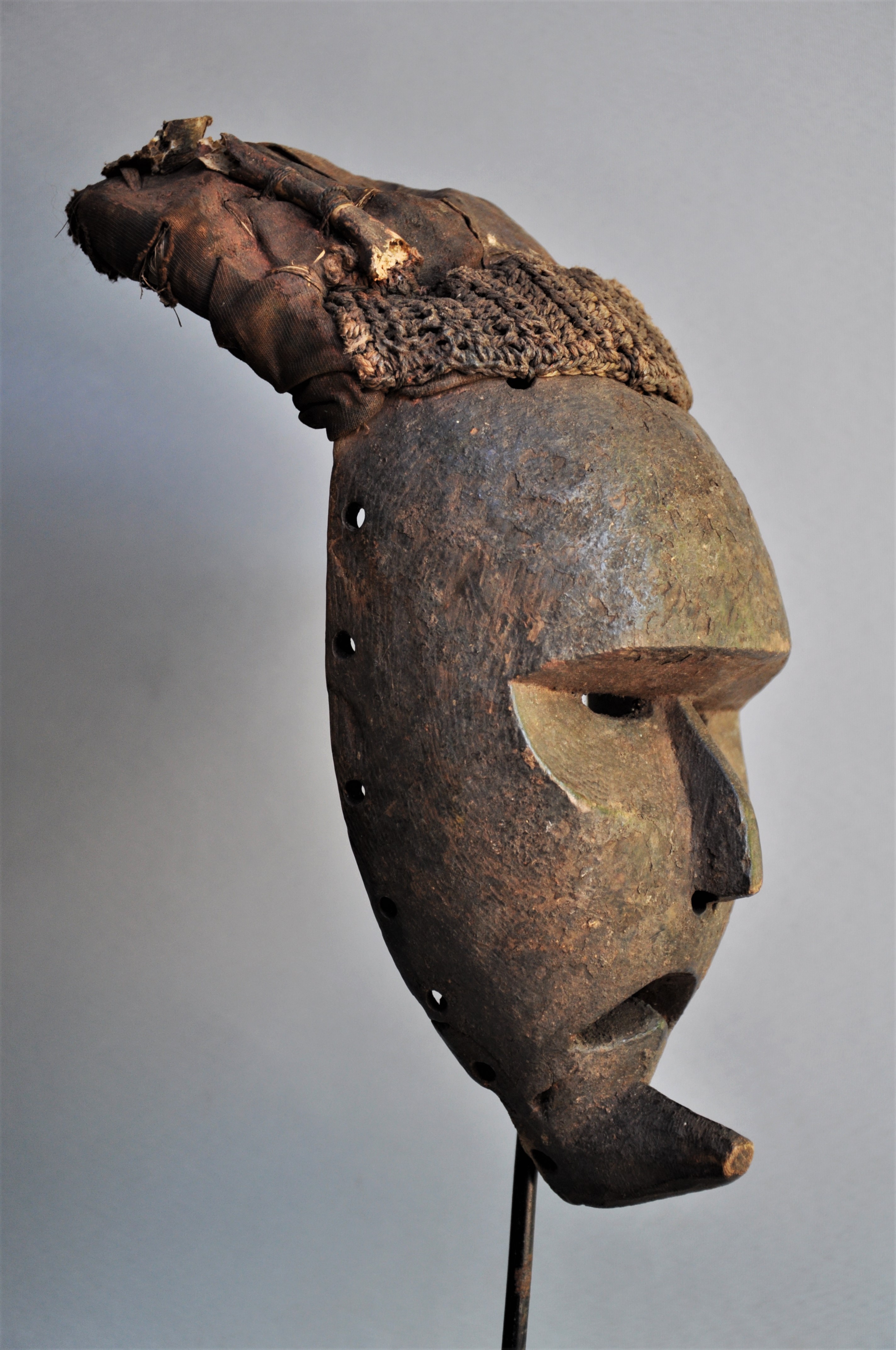 Katoyo colon masker, Chokwe, DR Congo, 1960-70