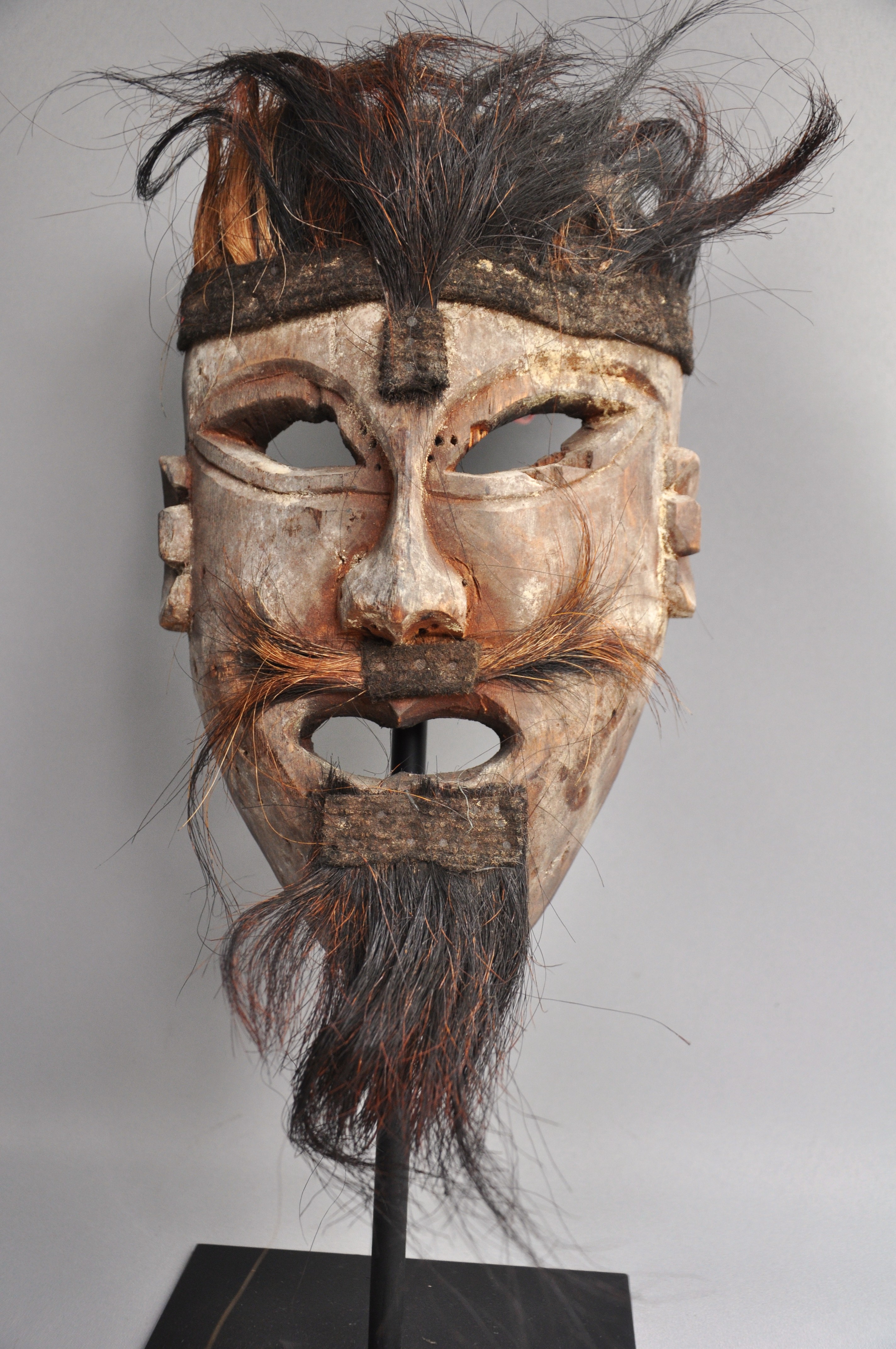 Vinnig indringend festival masker, Nepal, 2e helft 20e eeuw