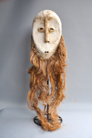 Old LUKWAGONGO mask, Lega, DR Congo, 1940-50