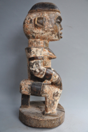 Large imposing female ancestor statue, IBO, Nigeria, ca 1970