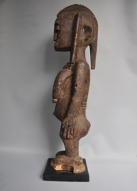Vrouwelijk Baule voorouderbeeld -  Ivoorkust - ca 1970