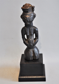 Ancient tribal Hemba, Kabeje Janus statue, DR Congo, 1920-40