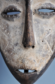 Older decorative mask, LEGA, DR Congo, 1960-70