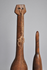 Lot van twee oude jachtfluitjes, MOSSI, BWA, Burkina Faso, 1940-60