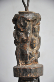 Old shaman ghurra, churning rod holder, Nepal, 1st half 20th century