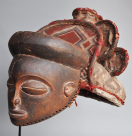 Imposant CHOKWE masker, Angola, 1960 - 70