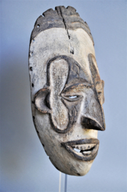 Tribally used face mask, IGBO, Nigeria, 1970-80