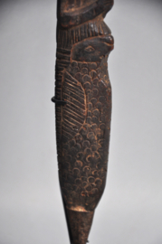 Old jhakri/shaman ritual dagger, phurba, Nepal, ca 1920-40