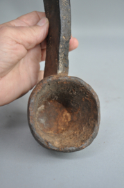 Very old carved yak butter spoon, Nepal, early 20th century