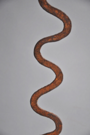 Metalen slang, LOBI, Burkina Faso, ca 1960