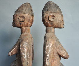 Special Igbo Altar Statue: Fertility Figure with Unique Duality
