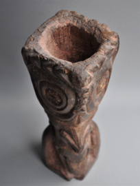 Old mortar from the Sepik, Papua New Guinea, mid 20th century