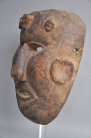 Striking festival mask, Nepal, ca 1970