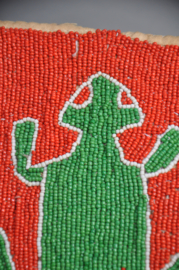 Dubbel kralenjasje voor Ibedji tweeling, Yoruba, Nigeria, 2e helft 20e eeuw