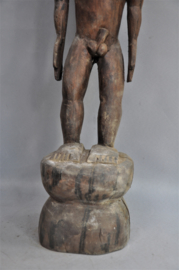 Tribal, heavy statue of rice god BULUL, Ifugao, approx. 1980