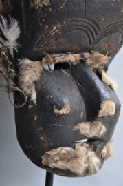 Ancient tribal mask of the MBUNDA/SUBIYA tribe, Zambia, 1920-30