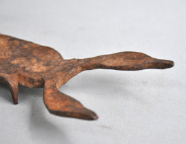 Zeldzame Fer Noir IJzeren Schorpioen - Ewe/Fon Tribale Kunst