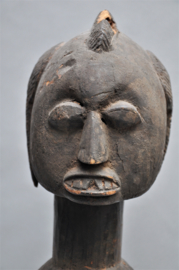 Uiterst zeldzaam  tribaal FULANI hoofdmasker, YORUBA, Nigeria, 1900 -1910