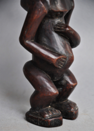 Decorative wooden statue, LUBA/HEMBA, DR Congo, 1970-80