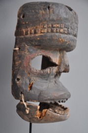 Old tribally used disease mask, IBIBIO, Nigeria, 1920-40