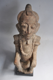 Rare! Terra cotta BOBO king's statue, Burkina Faso, mid-20th century
