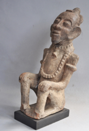 Rare! Terra cotta BOBO king's statue, Burkina Faso, mid-20th century