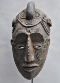 Expressive face mask of the IBO, Nigeria, ca 1970