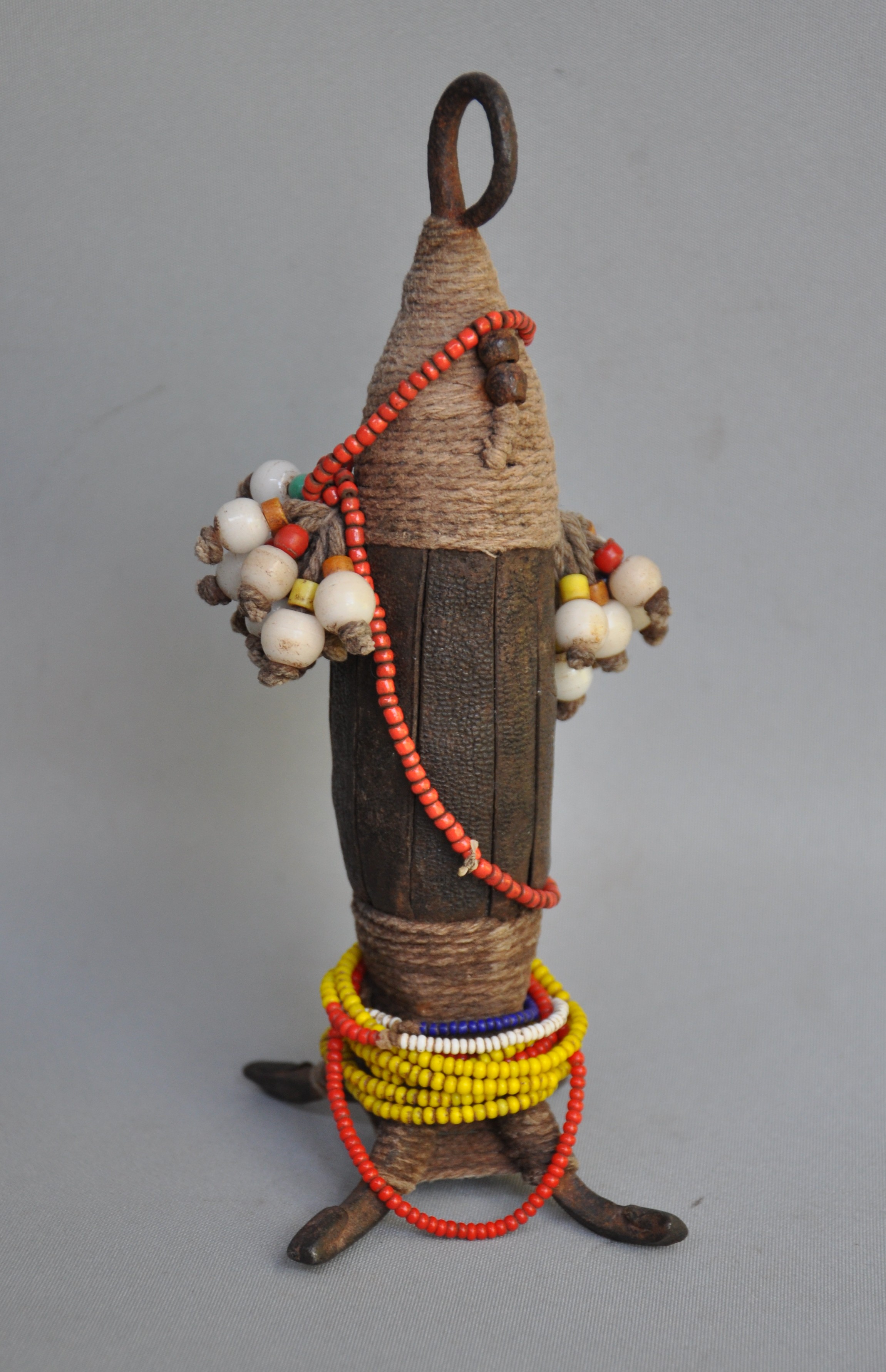 Zeldzaam! Vruchtbaarheidsamulet vd Kirdi, Kameroen, 1950-60