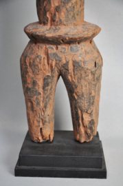 Old abstract ancestor statue, TIAMBA, northern Togo, mid-20th century