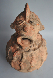 Terracotta water jar from MAMBILA, DR Congo, 2nd half of the 20th century